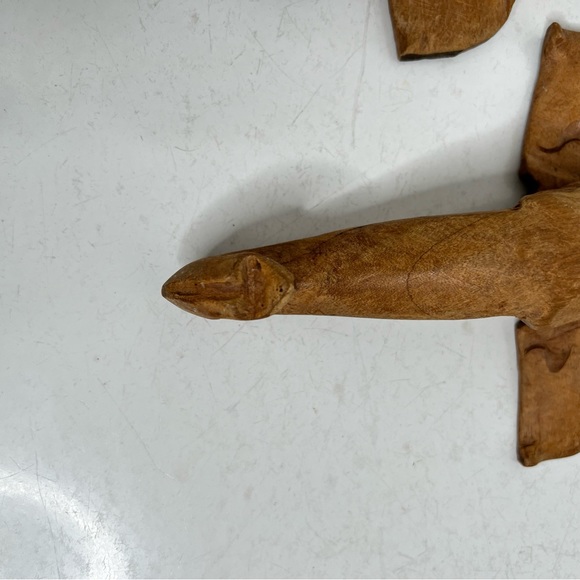 Wooden elephant hooks set of 2 - Picture 6 of 14